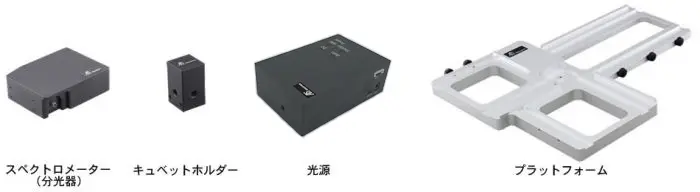 SEC2120スペクトロメーターシステム構成